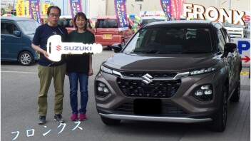 フロンクスの納車にご来店ありがとうございます♪