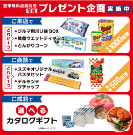 愛車無料点検実施中！！うれしい特典も！