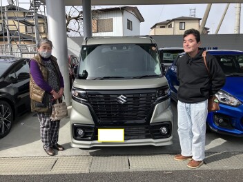 スペーシアベースご納車おめでとうございます！