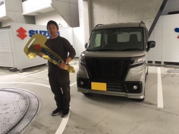 スペーシアベース　ご納車おめでとうございます