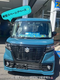 新型スペーシアベース　展示車はいりました！！