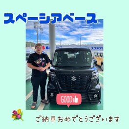 ❁スペーシアベースご納車おめでとうございます❁