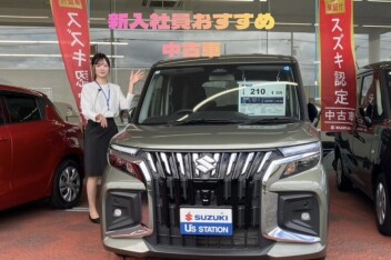 ☆新入社員のご紹介とおすすめ中古車☆　ソリオバンディット　HYBRID　MV　3型