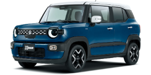 ミスティックブルーメタリックホワイト2トーンルーフ