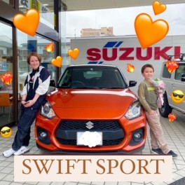 SWIFT SPORT ご納車:-)！