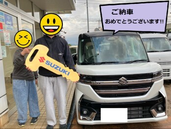 スペーシアカスタムご納車です！