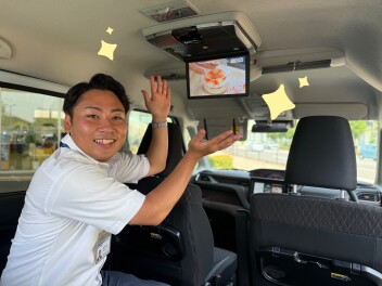 長距離ドライブも快適に☆