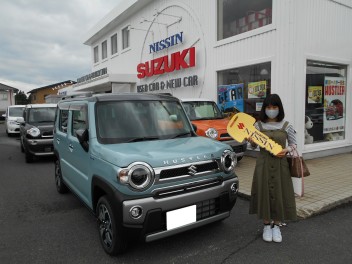 ”ハスラーJスタイル”納車おめでとうございます!!