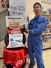 スタッドレスの季節ですよ！