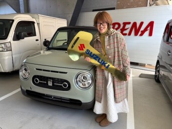 ラパンLC　ご納車おめでとうございます