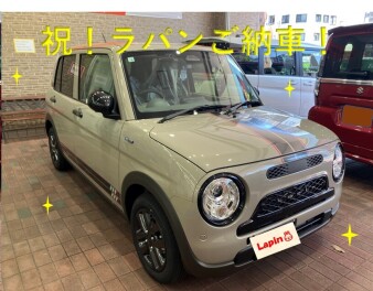アルトラパンご納車させていただきました！