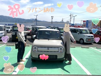 祝！ラパン納車♡