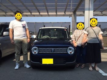 ラパンご納車おめでとうございます！