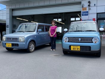 ラパンのご納車ありがとうございました。