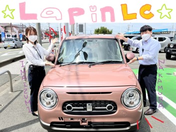 ラパン展示車ございます！！