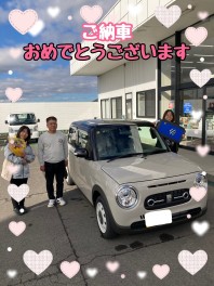ラパンご納車式♪♪