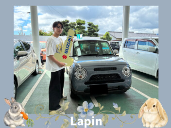 祝♡ラパンご納車！