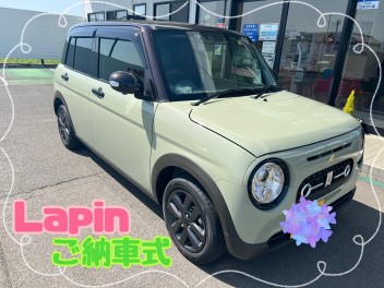 ♡ラパン♡ご納車式