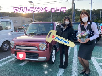 ラパンショコラ、ご納車おめでとうございます！