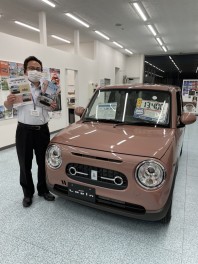 新型ラパン展示会、自動車保険無料点検開催！！