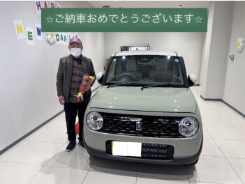 ラパンのご納車おめでとうございます！