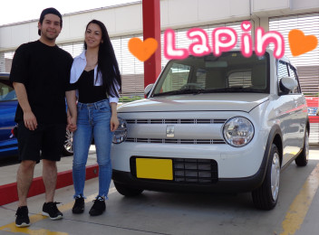 ラパンご納車おめでとうございます！