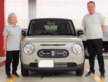 ラパンご納車おめでとうございます！