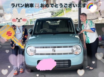 ラパン納車！☆彡