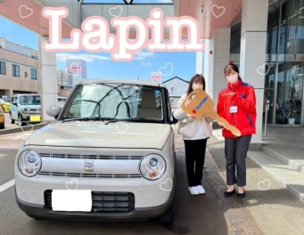 ラパンご納車しました～！