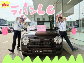 新型ラパンLCです！！マイルドハイブリッドの違いをぜひ！!