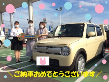 ラパンご納車です！