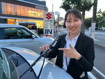 梅雨に向けてワイパーゴムの交換しませんか？？