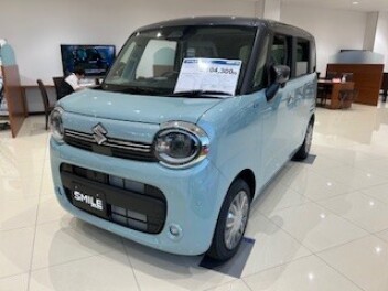 新型ワゴンRスマイルが展示車になりました！