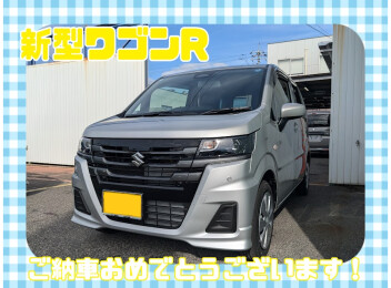 F様、ワゴンRご納車おめでとうございます(^^♪