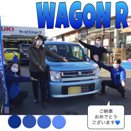 ワゴンRご納車式です(^^♪