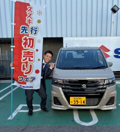 あの人気軽自動車が当店で見ていただけます！！