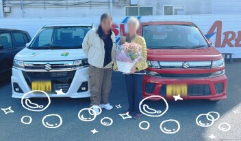 ワゴンＲご納車です❁