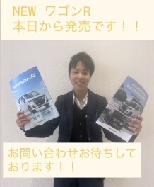 ワゴンＲ本日より発表・発売！先行初売りフェア２１日まで☆
