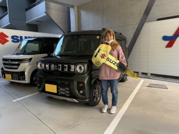 スペーシアギア　ご納車おめでとうごさいます