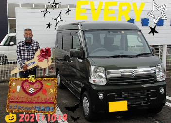 スズキショップ福島鎌田　☆エブリイご納車です☆