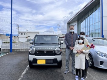 お客様のお車の納車式を致しました！