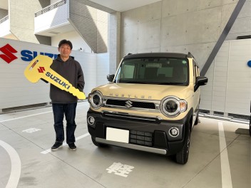 ハスラー　ご納車おめでとうございます