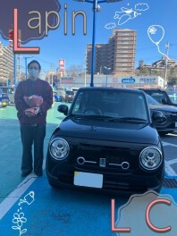 F様アルトラパンＬＣご納車　担当うえの