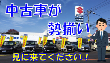 中古車が勢揃い！