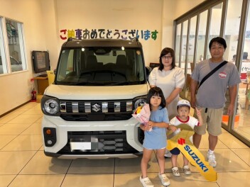 スペーシアギアご納車です☆彡