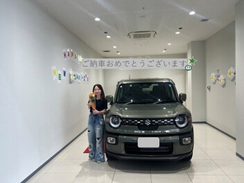 クロスビーのご納車おめでとうございます！
