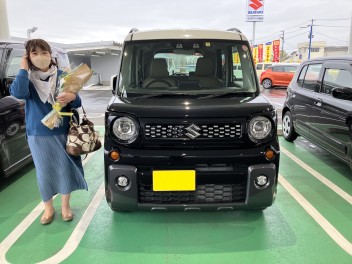 N様スペーシアご納車おめでとうございます！