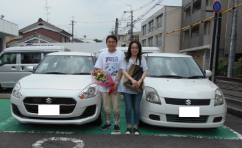 ☆スイフトご納車させていただきました☆