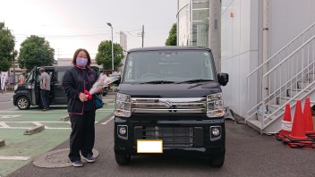 エブリ―ワゴンの納車がありました！