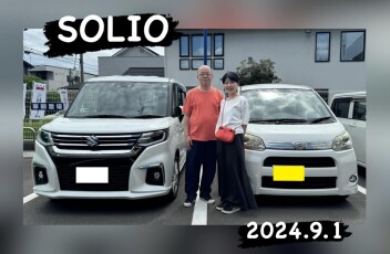 ソリオご納車です！！